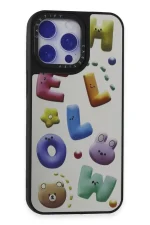 Newface iPhone 15 Pro Max Kılıf Mirror Desenli Kapak - Mirror - 15