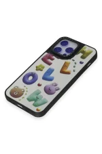 Newface iPhone 15 Pro Max Kılıf Mirror Desenli Kapak - Mirror - 15 - Görsel 4