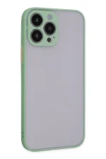 Newface iPhone 15 Pro Max Kılıf Montreal Silikon Kapak - Turkuaz - Görsel 3