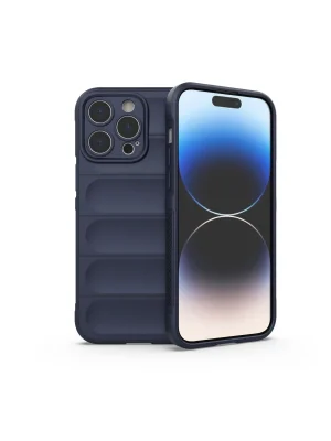 Newface iPhone 15 Pro Max Kılıf Optimum Silikon - Lacivert