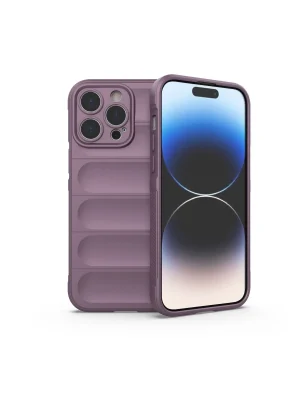 Newface iPhone 15 Pro Max Kılıf Optimum Silikon - Mor