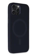 Newface iPhone 15 Pro Max Kılıf Oslo Magsafe Kapak - Lacivert - Görsel 2