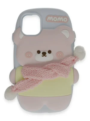 Newface iPhone 15 Pro Max Kılıf Poky Karakter Silikon Kapak - Desen 10