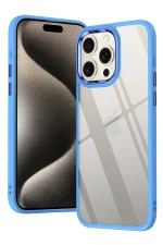 Newface iPhone 15 Pro Max Kılıf Power Silikon - Lila - Görsel 2