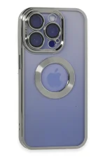 Newface iPhone 15 Pro Max Kılıf Slot Silikon - Gümüş