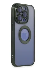 Newface iPhone 15 Pro Max Kılıf Slot Silikon - Köknar Yeşili - Görsel 2