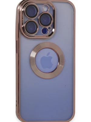 Newface iPhone 15 Pro Max Kılıf Slot Silikon - Rose Gold