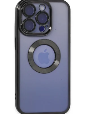 Newface iPhone 15 Pro Max Kılıf Slot Silikon - Siyah