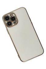 Newface iPhone 15 Pro Max Kılıf Volet Silikon - Beyaz - Görsel 2