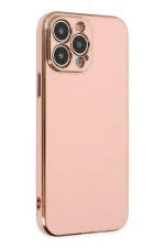 Newface iPhone 15 Pro Max Kılıf Volet Silikon - Pembe - Görsel 3