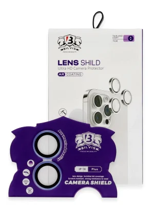 Newface iPhone 16 Bilvis Titan Kamera Lens - Mavi