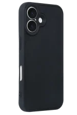 Newface iPhone 16 Kılıf Aras Deri Kapak - Siyah - Görsel 2