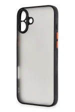 Newface iPhone 16 Kılıf Montreal Silikon Kapak - Siyah - Görsel 3