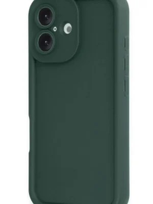 Newface iPhone 16 Kılıf Viera Silikon - Koyu Yeşil