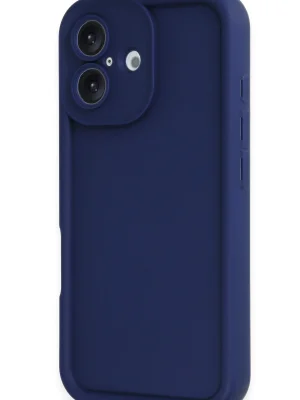 Newface iPhone 16 Kılıf Viera Silikon - Lacivert