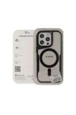 Newface iPhone 16 Plus Kılıf Boyi Magsafe Silikon Kapak - Derin Mor - Görsel 3