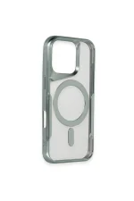 Newface iPhone 16 Plus Kılıf Boyi Magsafe Silikon Kapak - Yeşil - Görsel 2