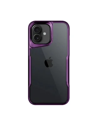 Newface iPhone 16 Plus Kılıf Boyi Silikon Kapak - Derin Mor
