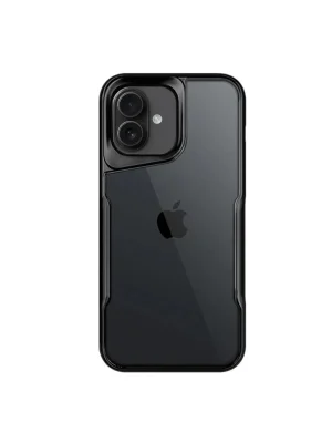 Newface iPhone 16 Plus Kılıf Boyi Silikon Kapak - Siyah