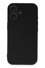 Newface iPhone 16 Plus Kılıf First Silikon - Siyah - Görsel 3