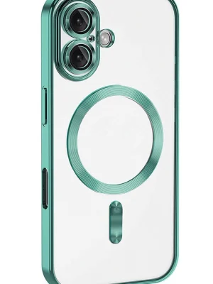 Newface iPhone 16 Plus Kılıf Kross Magneticsafe Kapak - Turkuaz