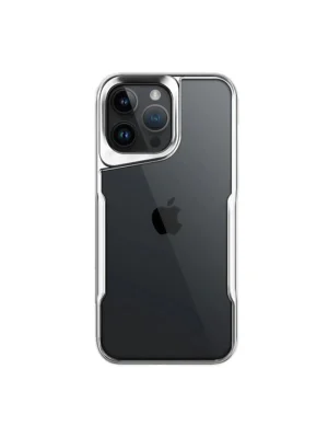 Newface iPhone 16 Pro Kılıf Boyi Silikon Kapak - Gümüş