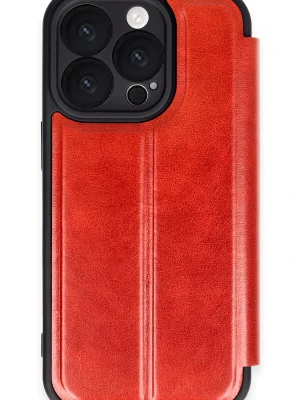 Newface iPhone 16 Pro Kılıf Flip Cover - Kırmızı