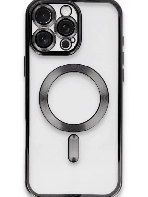 Newface iPhone 16 Pro Kılıf Kross Magneticsafe Kapak - Siyah