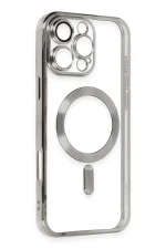 Newface iPhone 16 Pro Kılıf Kross Magneticsafe Kapak - Titan Gri - Görsel 2