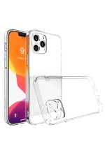 Newface iPhone 16 Pro Kılıf Lüx Şeffaf Silikon