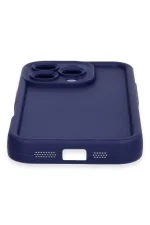 Newface iPhone 16 Pro Kılıf Viera Silikon - Lacivert - Görsel 3