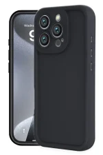 Newface iPhone 16 Pro Kılıf Viera Silikon - Siyah