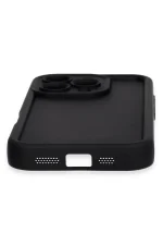 Newface iPhone 16 Pro Kılıf Viera Silikon - Siyah - Görsel 3