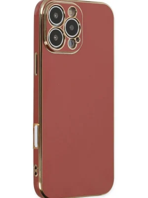 Newface iPhone 16 Pro Kılıf Volet Silikon - Kırmızı