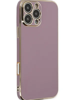 Newface iPhone 16 Pro Kılıf Volet Silikon - Mor