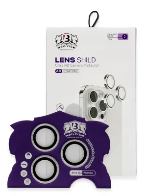 Newface iPhone 16 Pro Max Bilvis Titan Kamera Lens - Gümüş