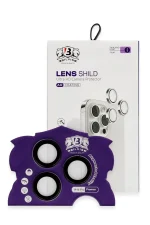 Newface iPhone 16 Pro Max Bilvis Titan Kamera Lens - Siyah