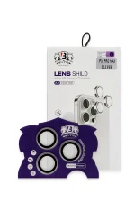 Newface iPhone 16 Pro Max Bilvis Titan Kamera Lens - Titan Gri