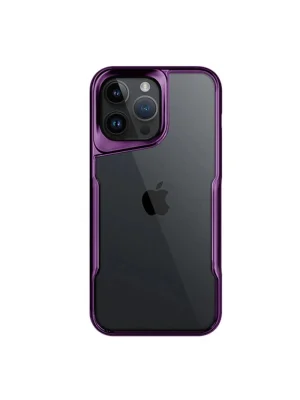 Newface iPhone 16 Pro Max Kılıf Boyi Silikon Kapak - Derin Mor