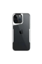 Newface iPhone 16 Pro Max Kılıf Boyi Silikon Kapak - Gümüş
