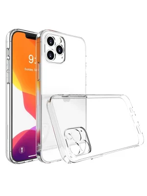 Newface iPhone 16 Pro Max Kılıf Lüx Şeffaf Silikon