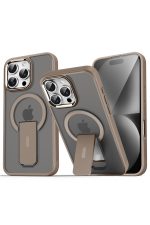 Newface iPhone 16 Pro Max Kılıf Tork Magsafe Standlı Kapak - Gold