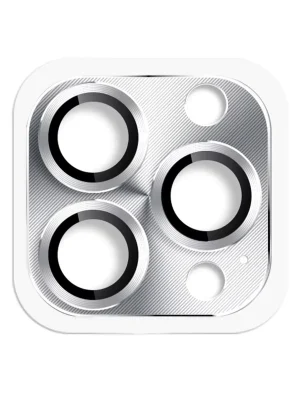 Newface iPhone 16 Pro Max Pers Alüminyum Kamera Lens - Gümüş