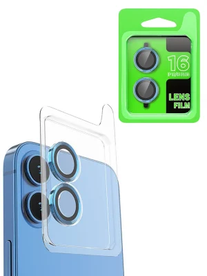 Newface iPhone 16 Raze Metal Kamera Lens - Lacivert