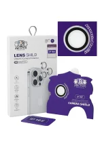 Newface iPhone 16E Bilvis Titan Kamera Lens - Beyaz - Görsel 2