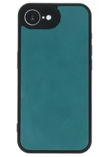 Newface iPhone 16E Kılıf Aras Deri Kapak - Açık Yeşil - Görsel 2