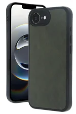 Newface iPhone 16E Kılıf Aras Deri Kapak - Koyu Yeşil
