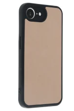 Newface iPhone 16E Kılıf Aras Deri Kapak - Pudra - Görsel 3