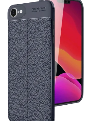 Newface iPhone 16E Kılıf Auto Focus Kapak - Lacivert