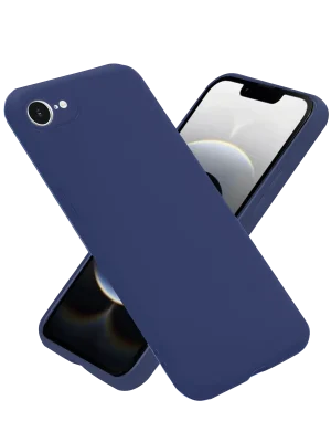 Newface iPhone 16E Kılıf First Silikon - Lacivert